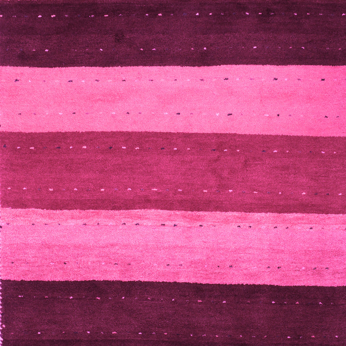 Machine Washable Abstract Pink Contemporary Rug, wshcon530pnk