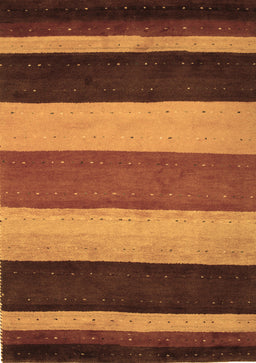 Abstract Brown Contemporary Rug, con530brn