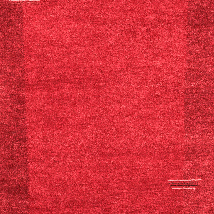 Machine Washable Abstract Red Contemporary Rug, wshcon531red