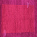 Square Abstract Pink Contemporary Rug, con531pnk