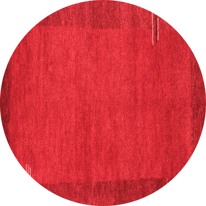 Abstract Red Contemporary Rug, con531red