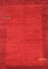 Abstract Orange Contemporary Rug, con531org