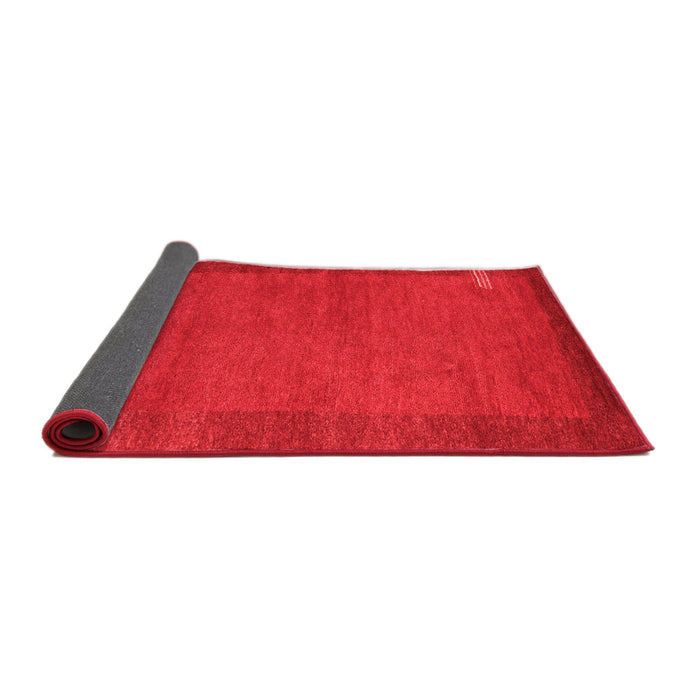 Abstract Red Contemporary Area Rugs