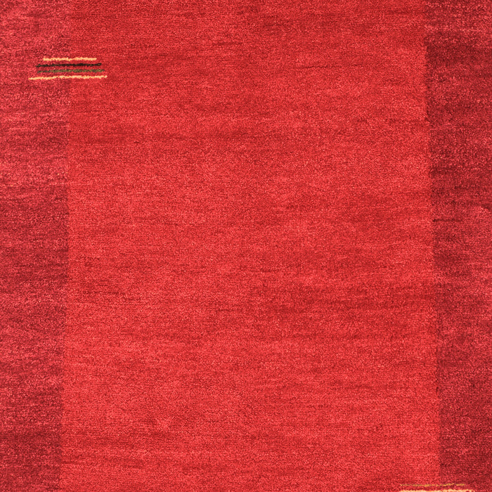 Serging Thickness of Machine Washable Abstract Orange Contemporary Area Rugs, wshcon531org