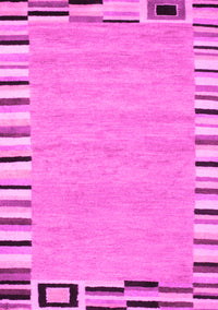 Abstract Pink Contemporary Rug, con532pnk