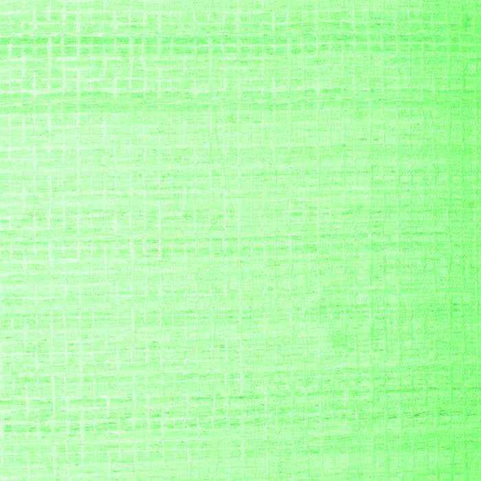 Serging Thickness of Machine Washable Solid Green Modern Area Rugs, wshcon533grn