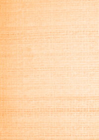 Solid Orange Modern Rug, con533org