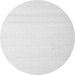 Machine Washable Solid Gray Modern Rug, wshcon533gry