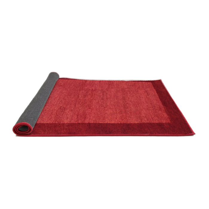 Thickness of Contemporary Red Modern Rug, con534