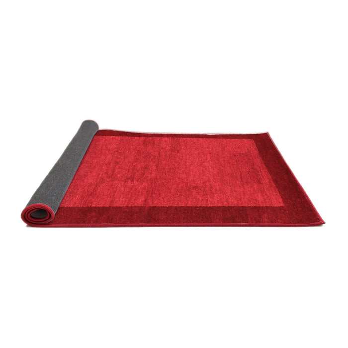 Abstract Red Contemporary Area Rugs