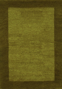 Abstract Green Contemporary Rug, con534grn