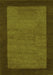 Abstract Green Contemporary Rug, con534grn