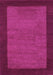 Machine Washable Abstract Purple Contemporary Area Rugs, wshcon534pur