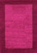 Abstract Pink Contemporary Rug, con534pnk