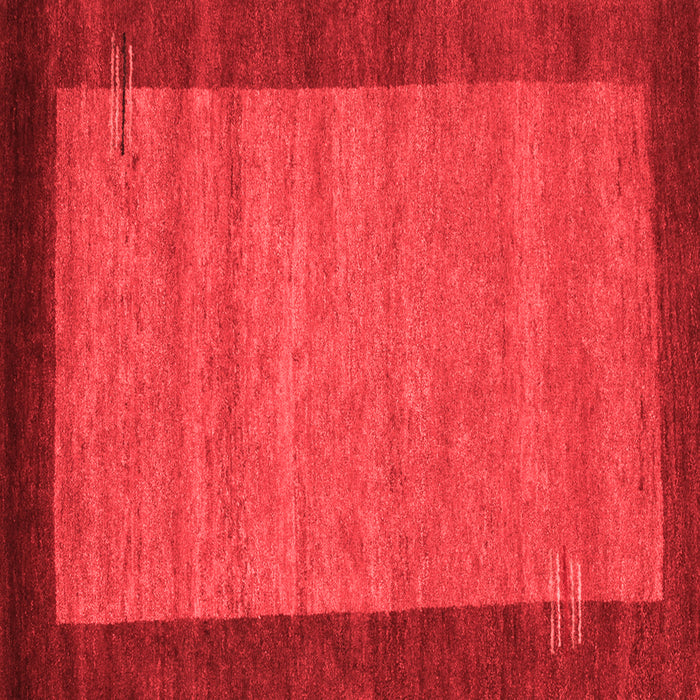 Machine Washable Abstract Red Contemporary Rug, wshcon535red