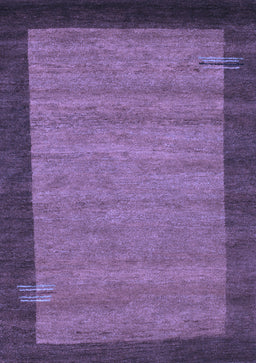 Abstract Blue Contemporary Rug, con535blu