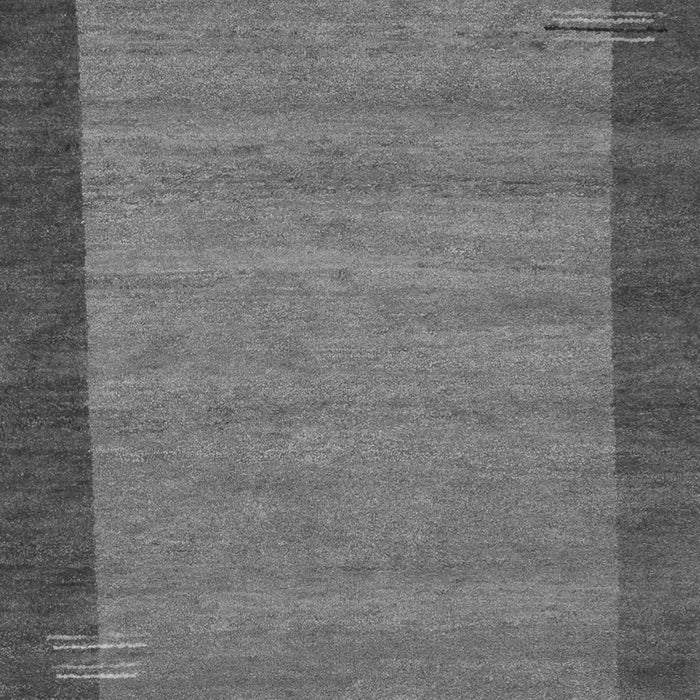 Abstract Gray Contemporary Rug, con535gry