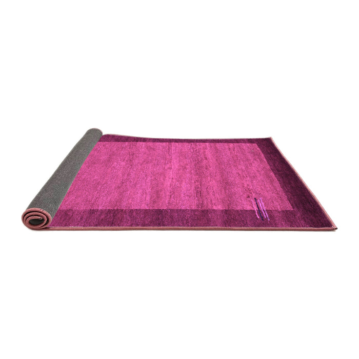 Sideview of Abstract Purple Contemporary Rug, con535pur