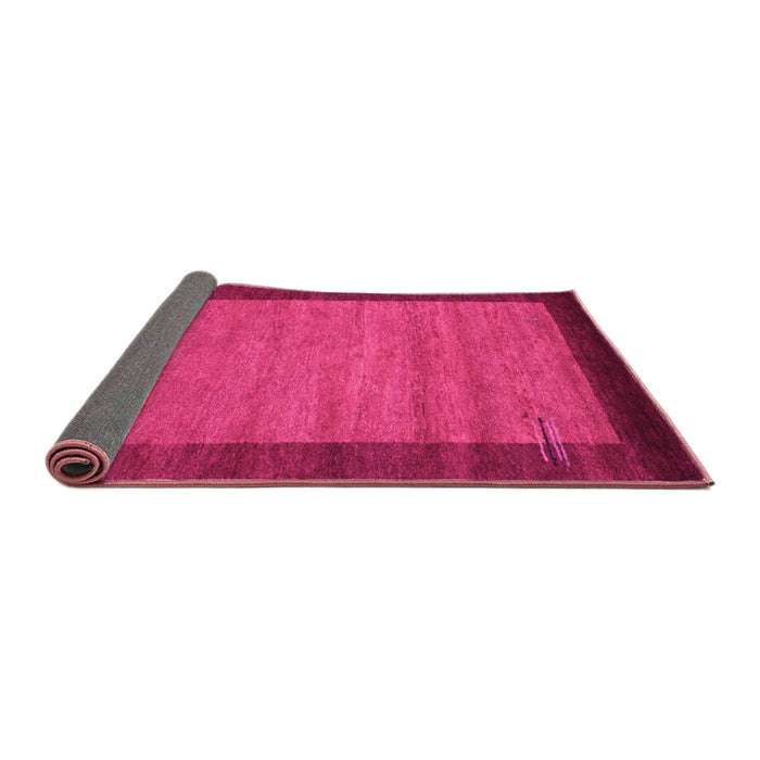 Sideview of Abstract Pink Contemporary Rug, con535pnk