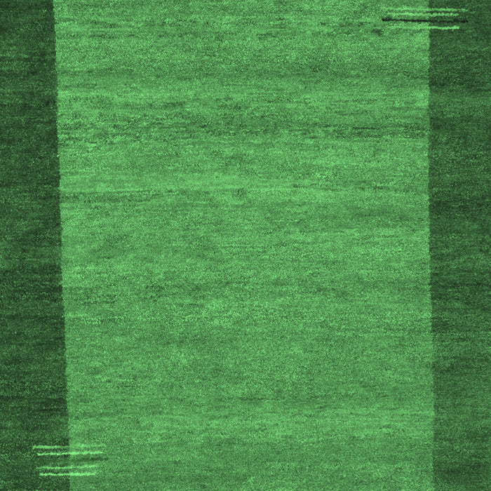 Abstract Emerald Green Contemporary Rug, con535emgrn