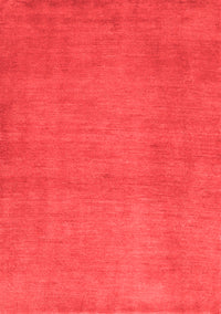 Abstract Red Contemporary Rug, con536red