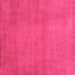 Square Abstract Pink Contemporary Rug, con536pnk