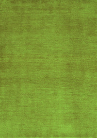 Abstract Green Contemporary Rug, con536grn