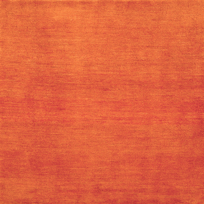 Serging Thickness of Abstract Orange Contemporary Rug, con536org