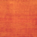 Serging Thickness of Abstract Orange Contemporary Rug, con536org