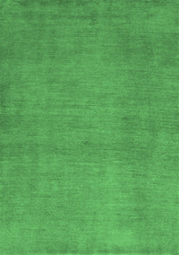 Abstract Emerald Green Contemporary Rug, con536emgrn