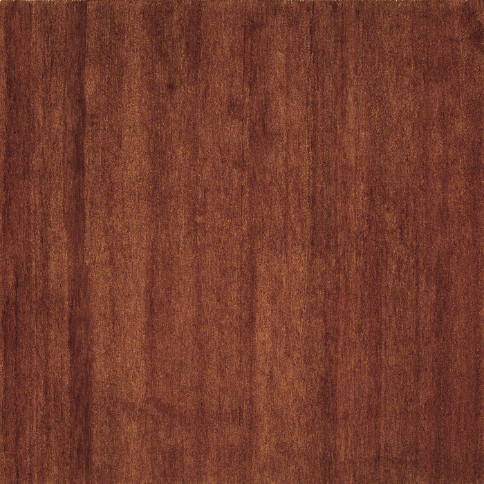 Square Abstract Brown Contemporary Rug, con537brn