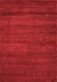 Abstract Red Contemporary Rug, con537red