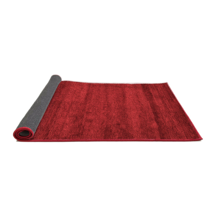 Abstract Red Contemporary Area Rugs