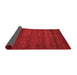 Abstract Red Contemporary Area Rugs