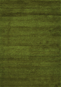 Abstract Green Contemporary Rug, con537grn