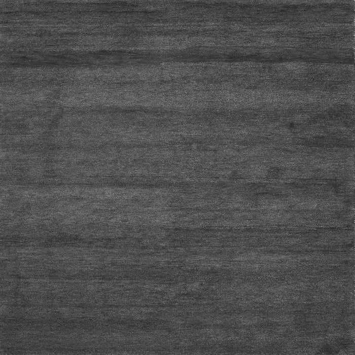 Round Machine Washable Abstract Gray Contemporary Rug, wshcon537gry