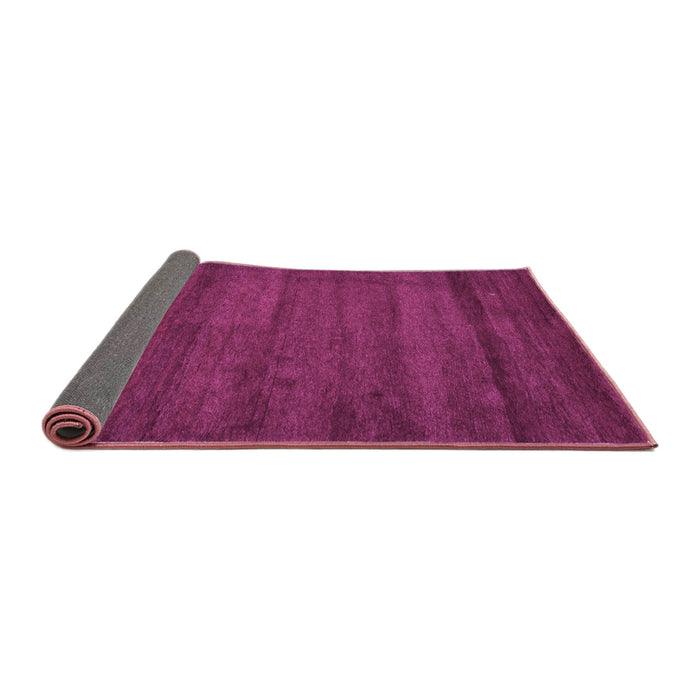 Sideview of Abstract Purple Contemporary Rug, con537pur