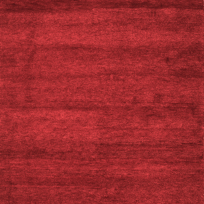 Machine Washable Abstract Red Contemporary Rug, wshcon537red