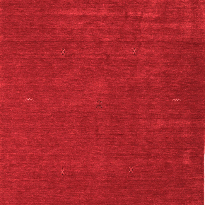 Abstract Red Contemporary Area Rugs