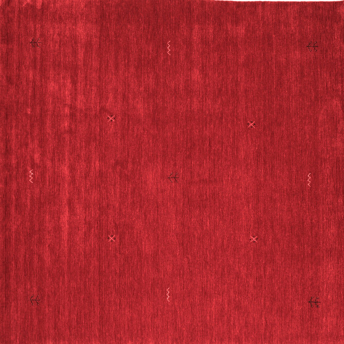 Abstract Red Contemporary Rug, con538red