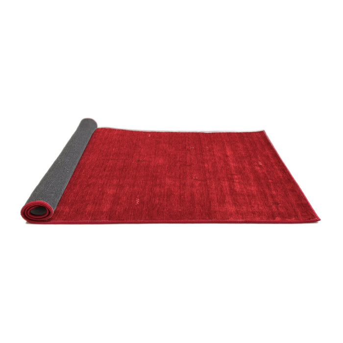 Abstract Red Contemporary Area Rugs