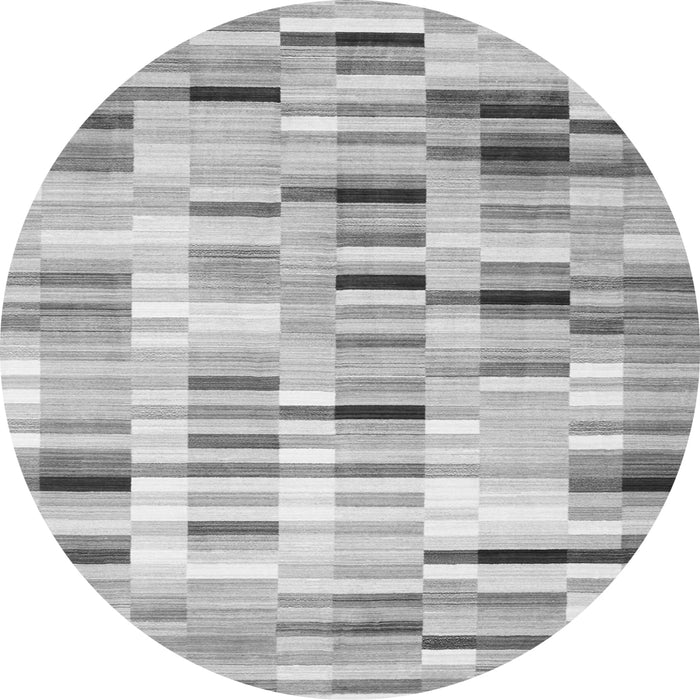 Machine Washable Abstract Gray Contemporary Rug, wshcon539gry
