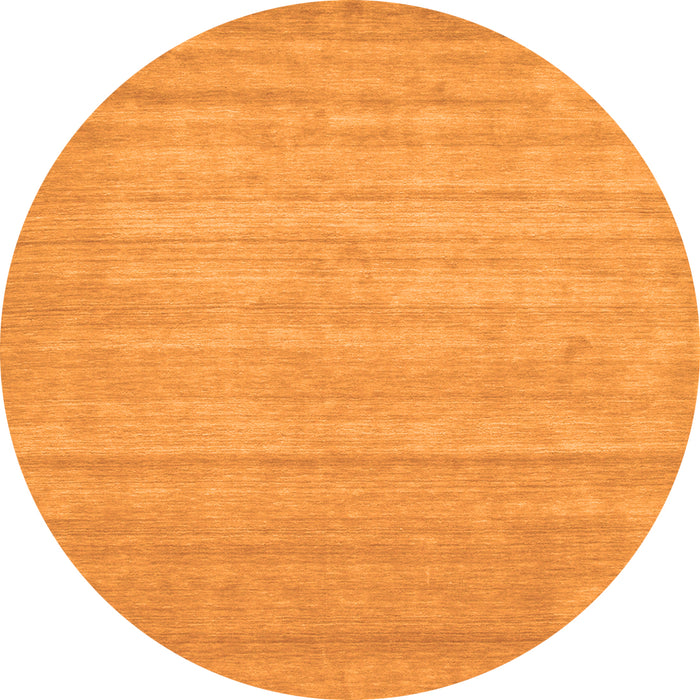 Square Abstract Orange Contemporary Rug, con53org