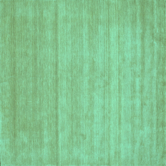 Square Abstract Turquoise Contemporary Rug, con53turq