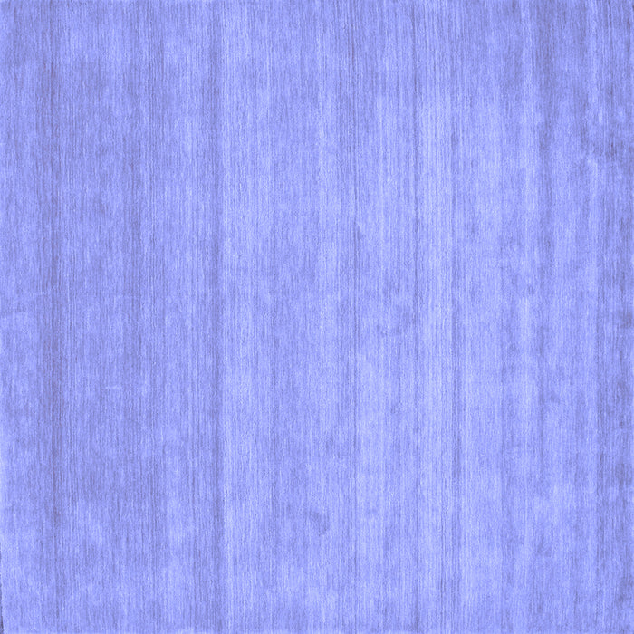 Square Abstract Blue Contemporary Rug, con53blu