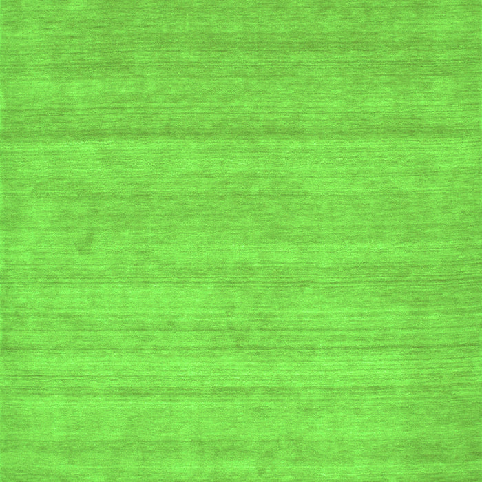 Serging Thickness of Machine Washable Abstract Green Contemporary Area Rugs, wshcon53grn