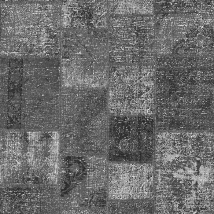 Patchwork Gray Transitional Rug, con540gry