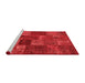 Transitional Red Washable Rugs