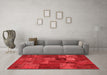 Transitional Red Washable Rugs