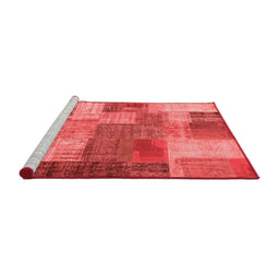 Transitional Red Washable Rugs